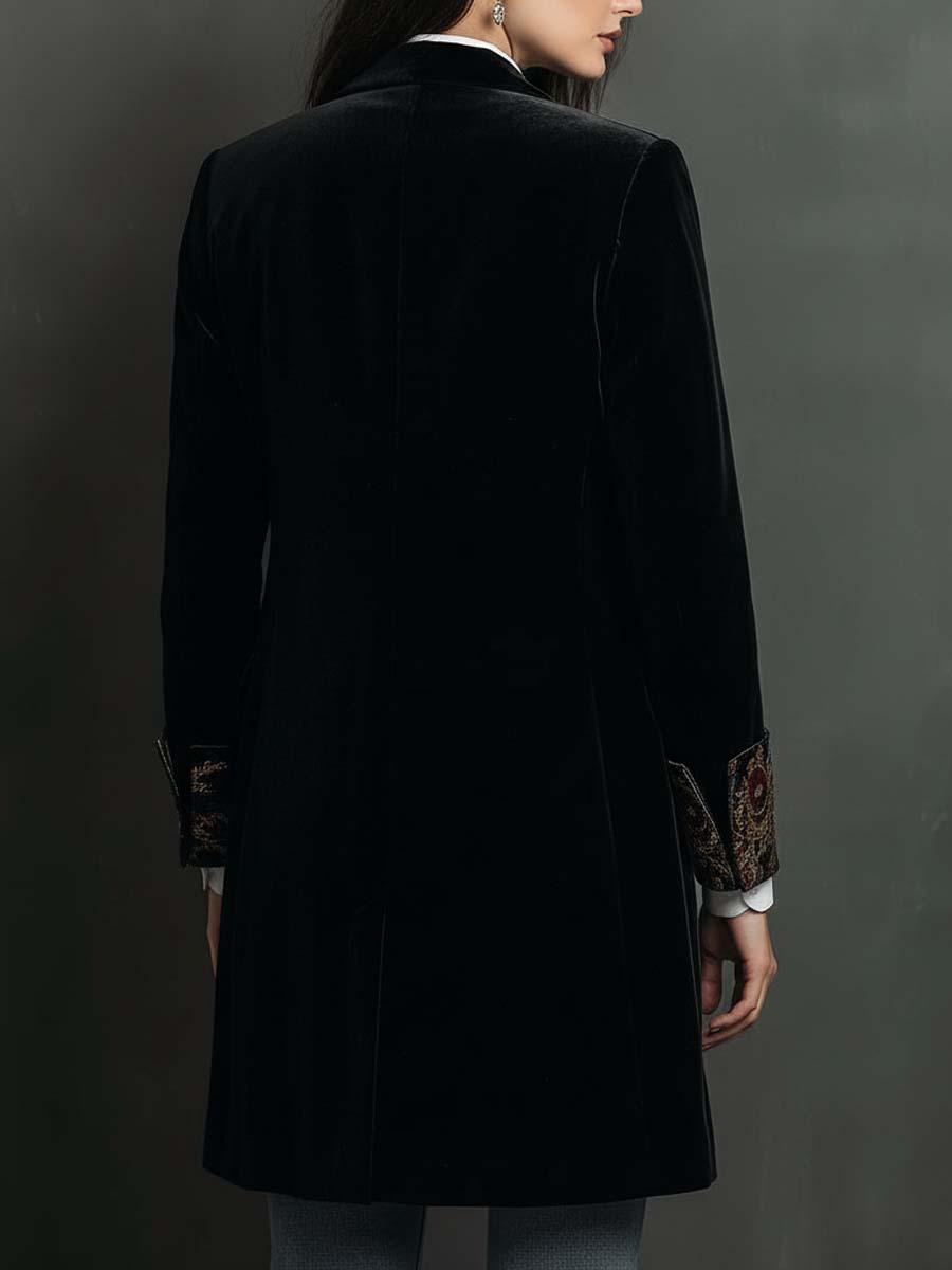 Léontine™ Blazer in Schwarz – Rückenansicht