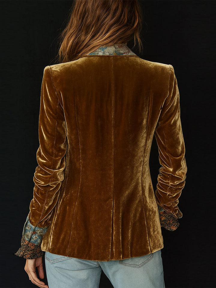 Marcelline™ Blazer in Braun – Rückenansicht