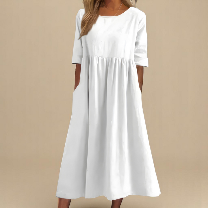 Emily™ | Klassisches Kleid mit Halbarm