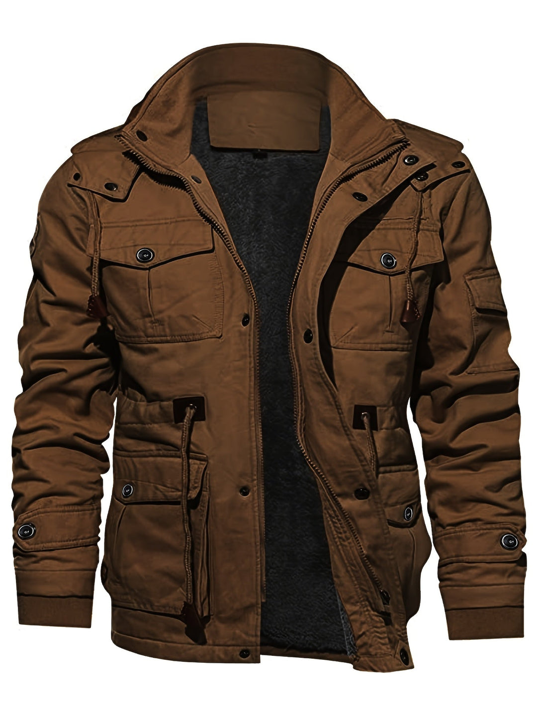 Eliasoutdoor Feldjacke in Dunkelbraun