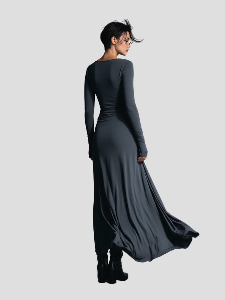 Merlyform Wickelkleid, Detail der Taille