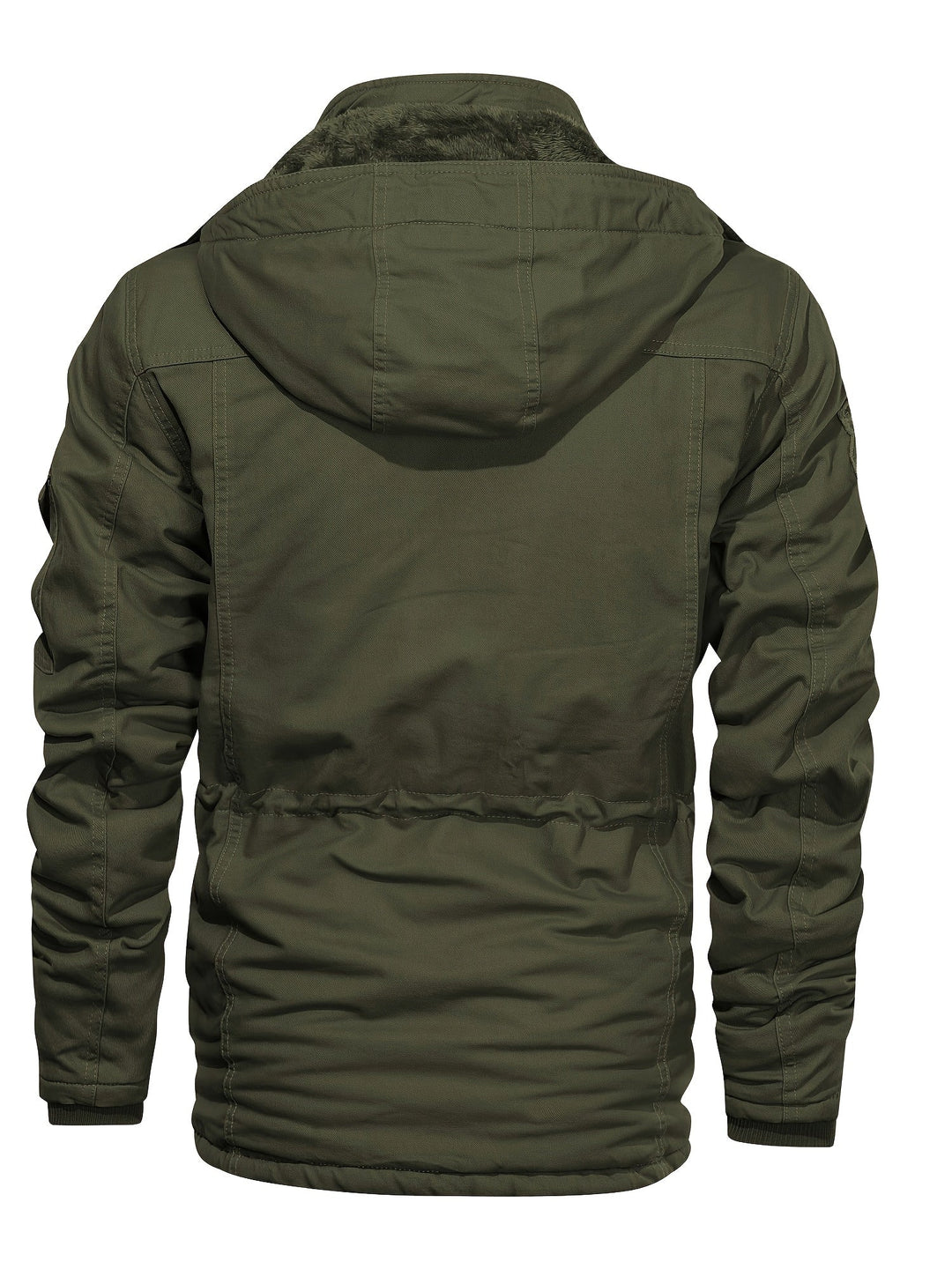 Eliasoutdoor Feldjacke, Rückansicht mit Kapuze