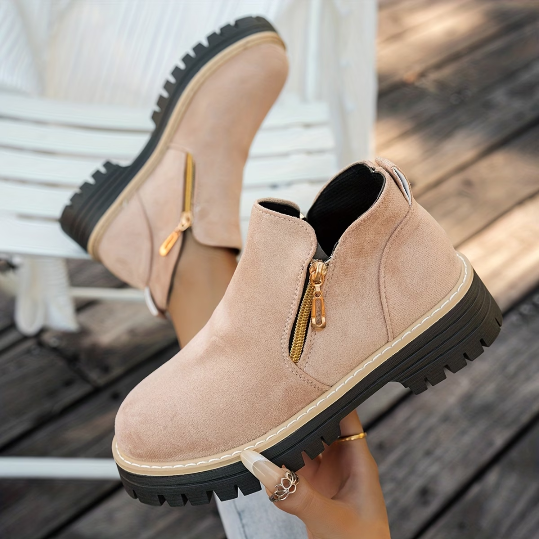 Mila™ Stiefeletten in Beige
