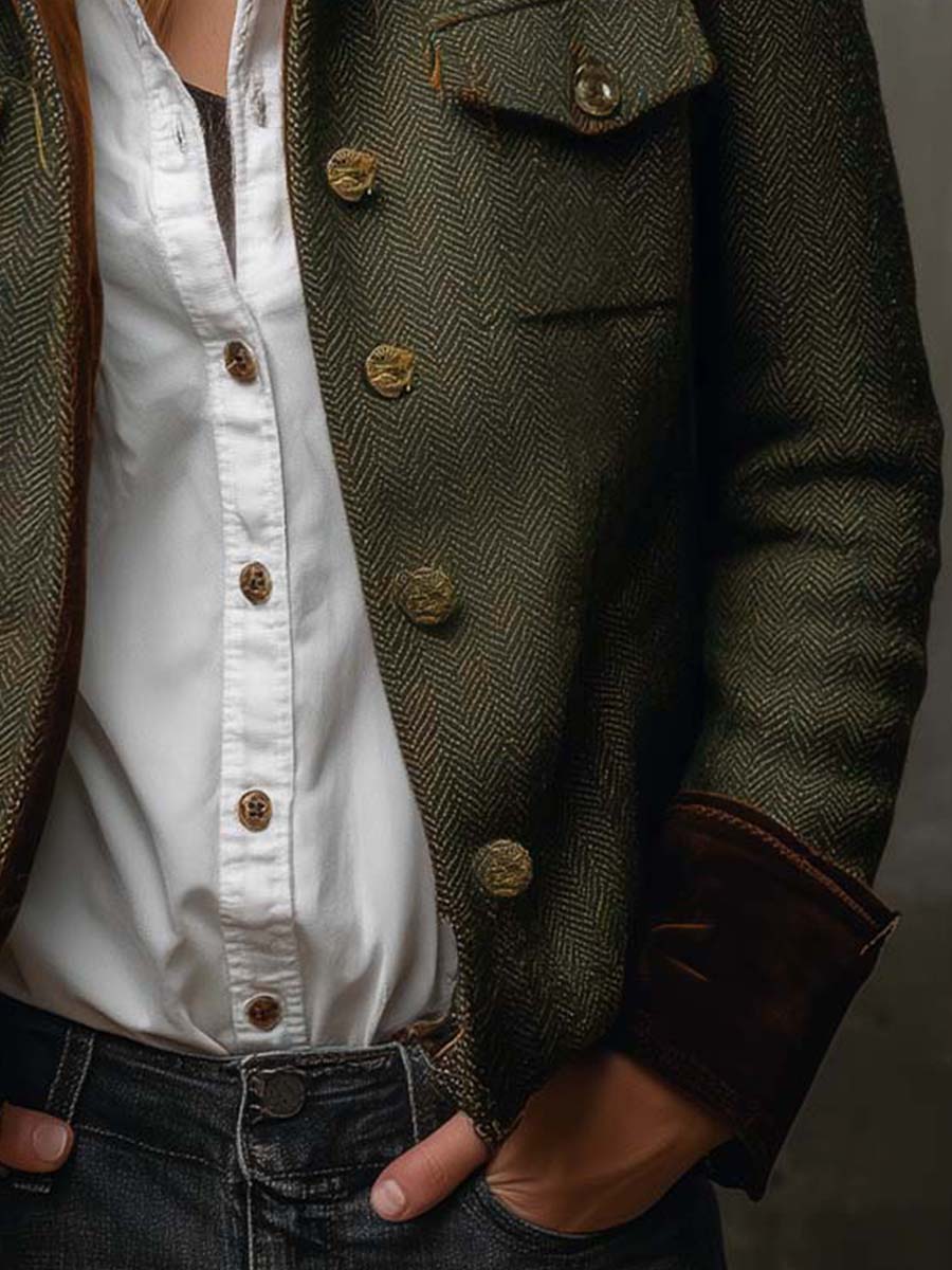 Honorine™ Jacke – Detail Vorderteil