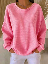Nyla™ | Klassischer Pullover mit Waffelstruktur