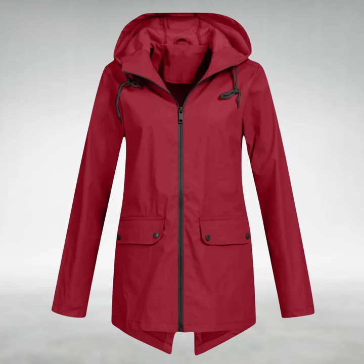 Regentropfen | Damen-Regenjacke