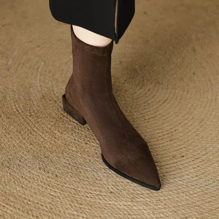Delphine™ Stiefeletten in Dunkelbraun