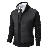 Sebastianstepp | Jacke mit Steppfront und Strickärmeln