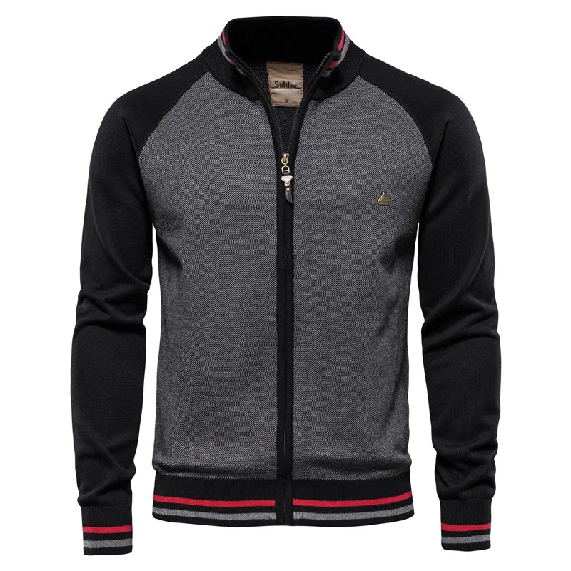 Florianstrick Strickjacke in Schwarz