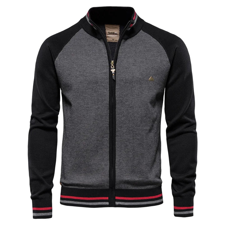 Florianstrick Strickjacke in Schwarz