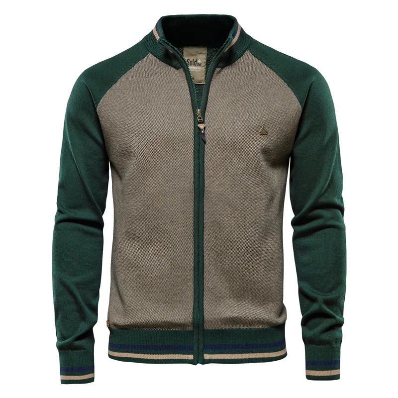 Florianstrick Strickjacke in Grün