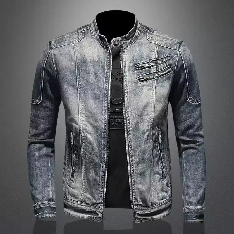 Klausdenim Denim-Jacke Rückansicht