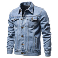 Rupertdenim | Denim-Bikerjacke mit Reißverschluss