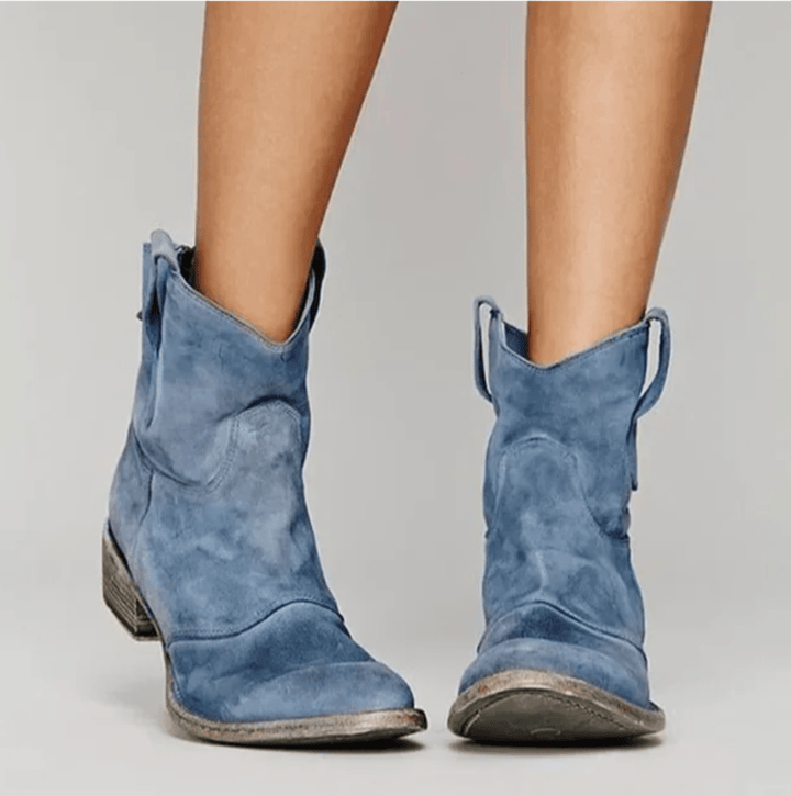 Charlotte™ Stiefeletten in Jeansblau
