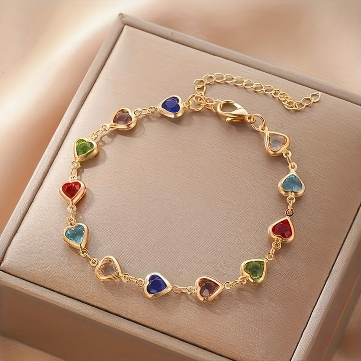 Einzigartiges herzförmiges Armband