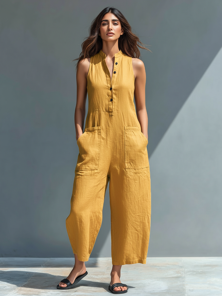 Marceline™ Jumpsuit in Senfgelb