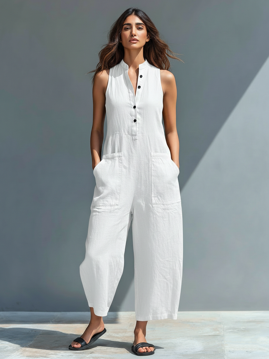Marceline™ Jumpsuit in Weiß