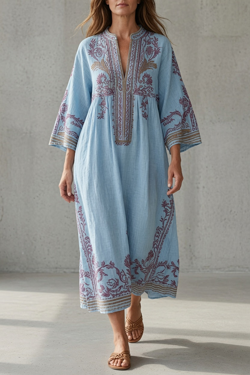 Elena™ Kleid in Hellblau