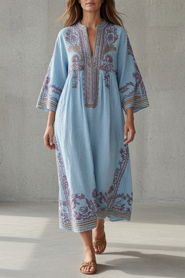 Elena™ Kleid in Hellblau
