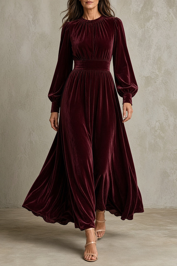 Elena™ Kleid in Bordeaux