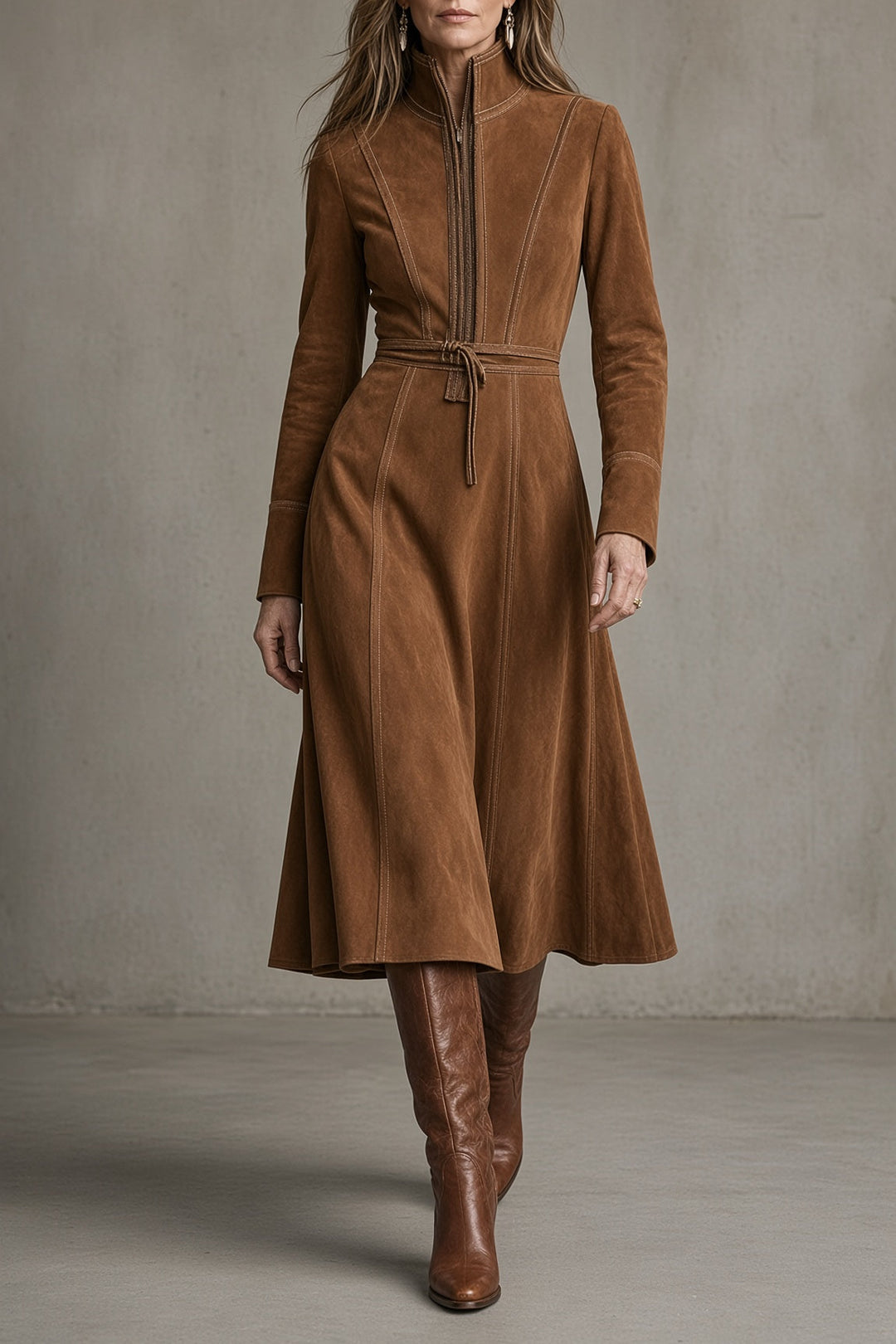 Tara™ Kleid in Braun