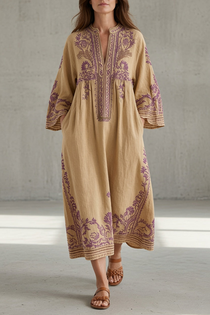 Elena™ Kleid in Beige