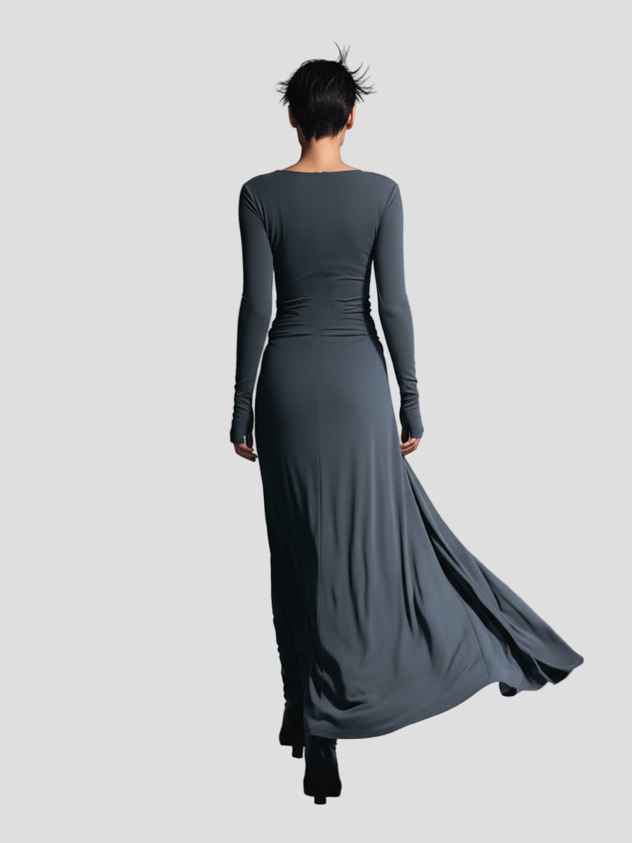 Merlyform Wickelkleid, Rückenansicht