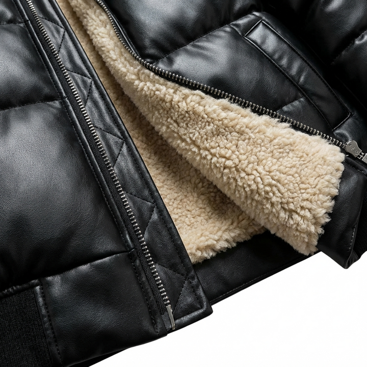Emilstepp Steppjacke getragen