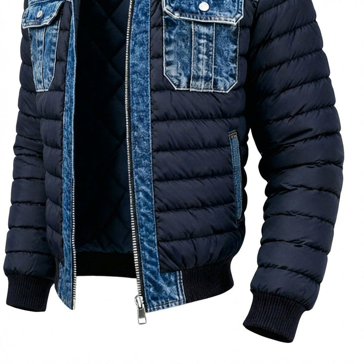 Tobiasdenim Steppjacke, Seitenansicht