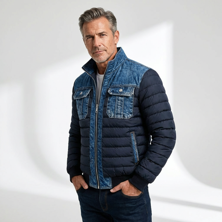 Tobiasdenim Steppjacke, getragen