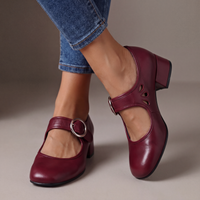 Véronique™ | Mary-Jane-Pumps mit Blockabsatz und Schnalle