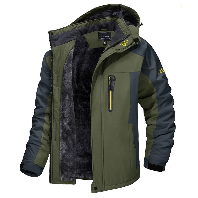Norbertwinter Winterjacke in Grün