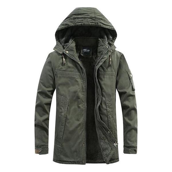 Franzwinter Winterjacke in Grün