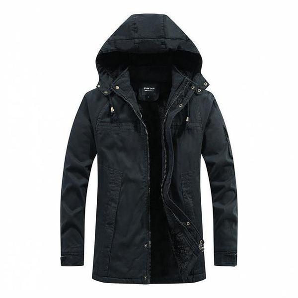 Franzwinter Winterjacke in Schwarz